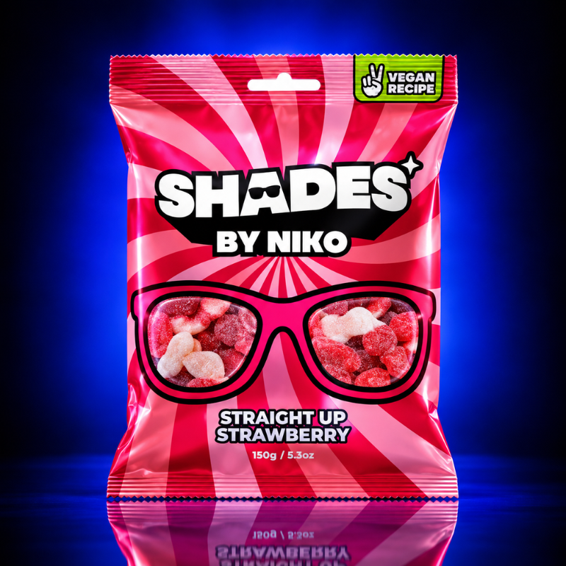 Squashies Shades by Niko Straight Up Strawberry (UK) [150g*12]