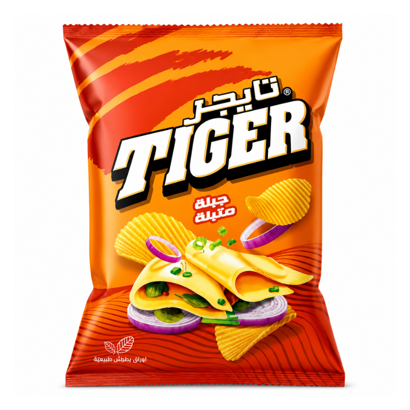 Tiger Chip Seasoned Cheese (Egypt)