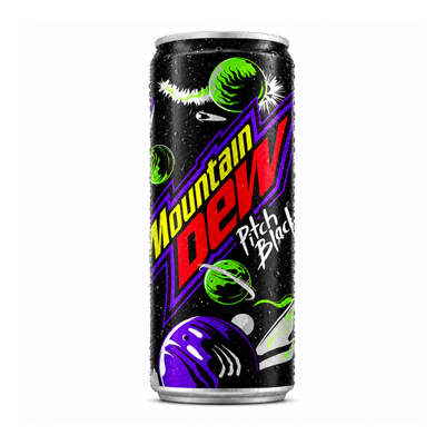 Mountain Dew Pitch Black Grape (Europe)
