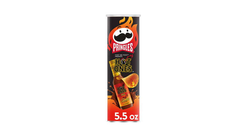 Pringles Hot Ones- los Calientes barbacoa