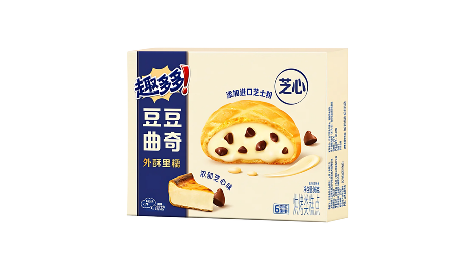 Chip Ahoy Soft Sandwich Cookie Cheese Cake(China)