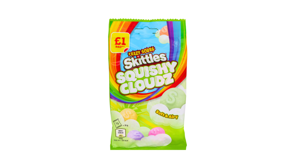 Skittles Squishy Cloudz Crazy Sours PM(UK)