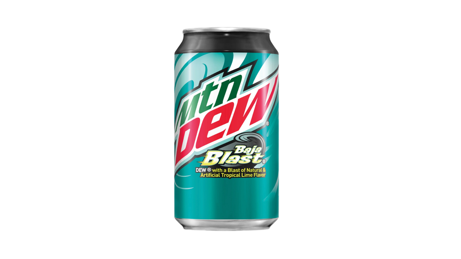 Mountain Dew Baja Blast Lime