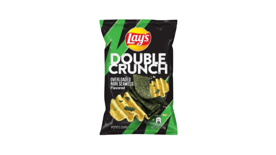 Lays Double Crunch Nori Seaweed (Malaysia)