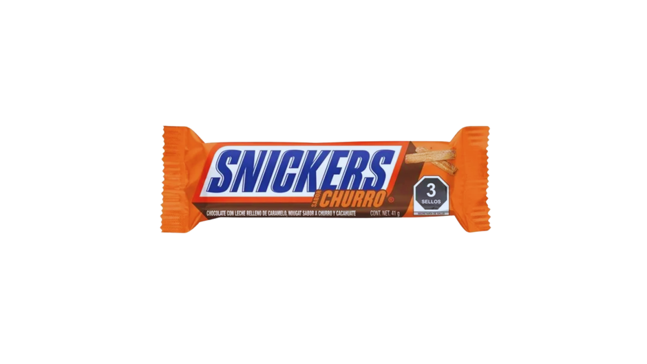 Snickers Limited Edition Churro (Mexico)