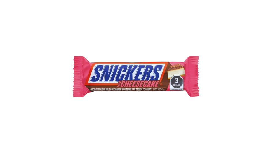 Snickers Limited Edition Cheesecake (Mexico)