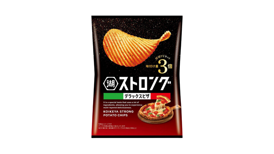Koikeya Strong Deluxe Pizza Chips(Japan)