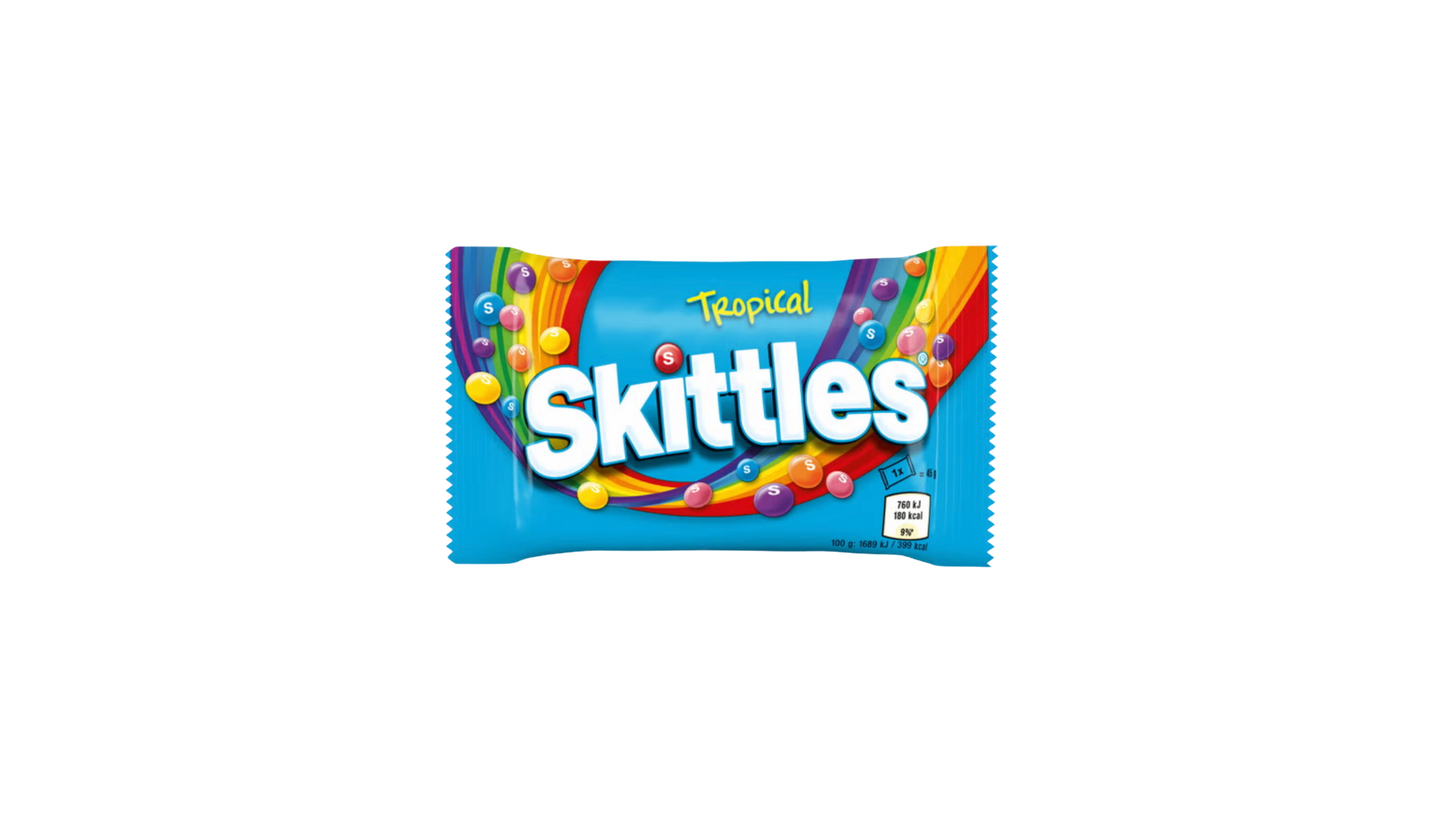 Skittles Tropical Treat Bag(UK)