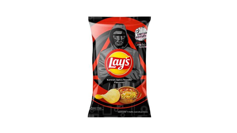 Lays Korean Spicy Noodles Flavored (Taiwan)