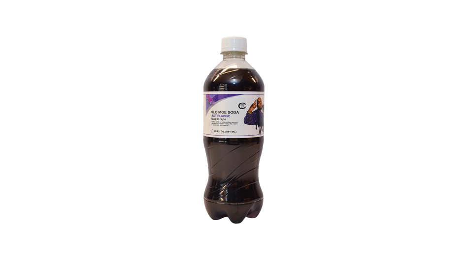 Bottle of root beer on a white background