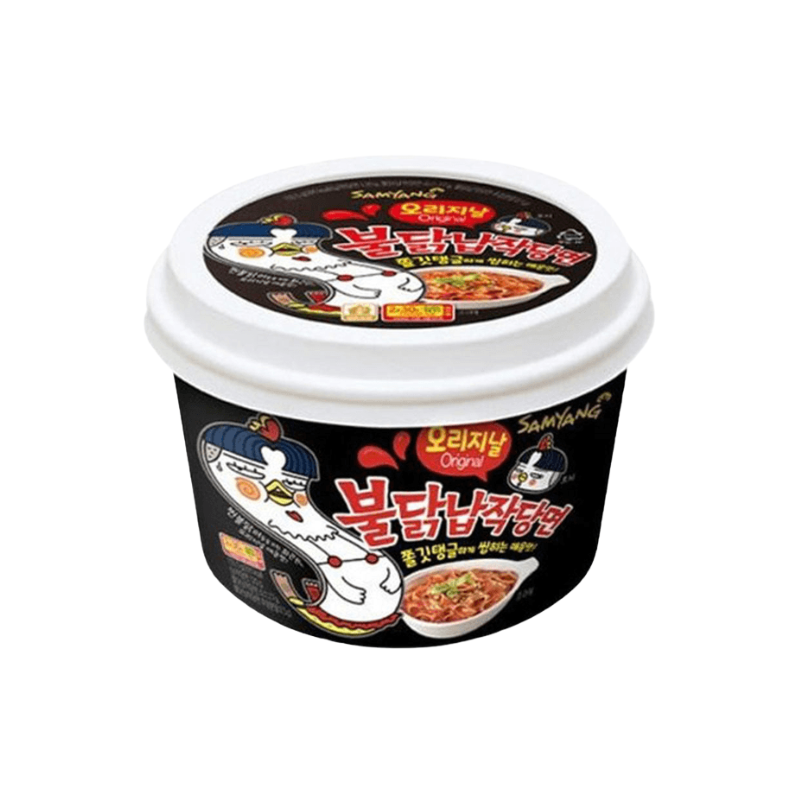 Buldak Flat Noodle Chewy & Spicy Original (South Korea)