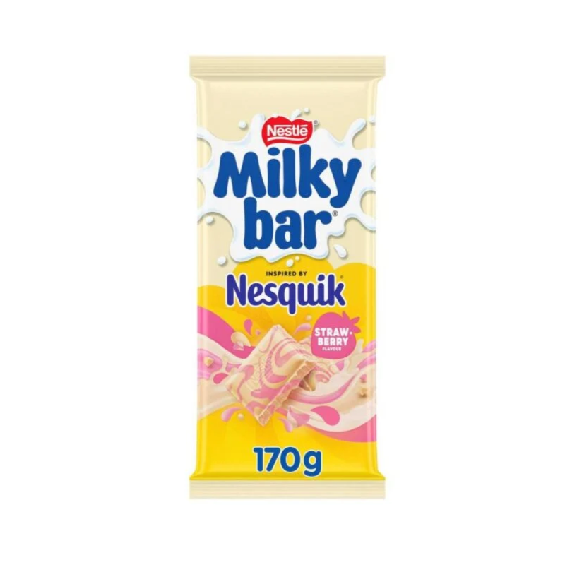 Milky Bar Strawberry White Chocolate Bar(Australia)