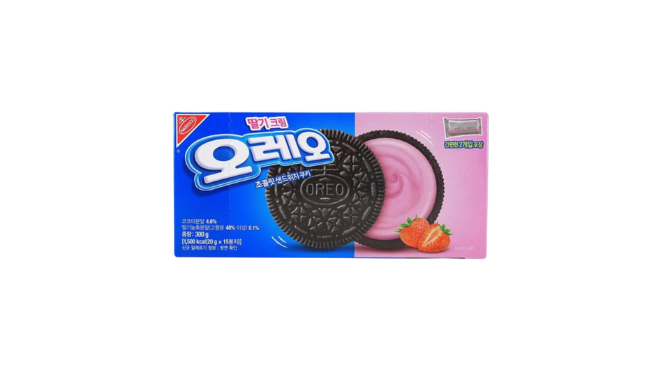 Oreo Chocolate Strawberry Sandwich (South Korea)