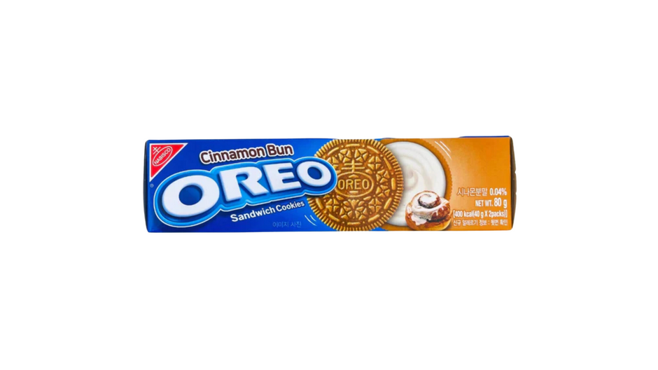 Oreo Biscuit Cinnamon Bun (China)